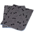 Washable Dog Pee Pads with Free Grooming Gloves,Non Slip Dog Mats with Great Urine Absorption,Reusable Puppy Pee Pads for Whelping,Potty,Training,Playpen - size: 36x72 Inch (Pack of 2)