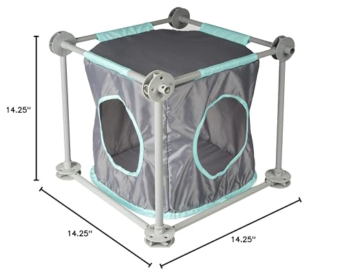Kitty City Outdoor Catio Furniture and Play Kits for Cats, Cubes Replacement - color: Polyester Cube House