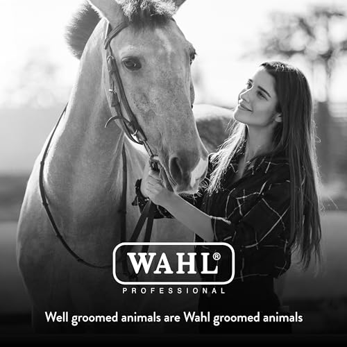 WAHL Professional Animal Equine Soft Body Horse Brush - Black