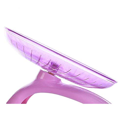 Hamster House Wood Bridge Climb Kit Exercise Wheel Jogging Running Silent Spinner Flying Saucer Pet Toys for Rat Gerbil Guinea Pig Chipmunk Mouse Small Animals - color: pink