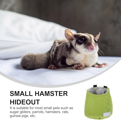 Cotton Sugar Gliders Cage Accessories Hammock Bed Pouch Easy to Install Fun Hanging Sleeping House for Small Pets