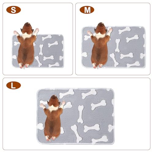 1 Pack 3 Blankets for Dog Puppy Cat (Small 23x16'', Star, Bone, Love) | Super Soft Fluffy Premium Fleece Pet Blanket Flannel Paw Printed Throw - color: Stars, Bone, Love, size: 23x16 inch(Pack of 3)