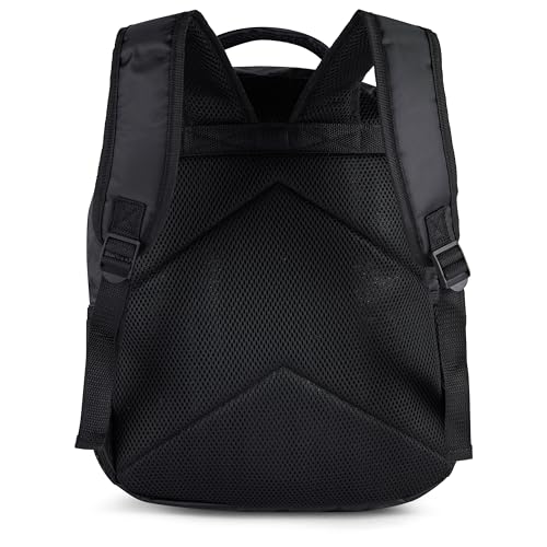 AI ACCESSORY INNOVATIONS Sonic X Shadow Generations Dark Beginnings Backpack for Girls & Boys, 16" Black Bookbag with Molded Shadow Dangle, Sublimation Print - color: Sonic X Shadow