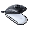 Hard Case Compatible for Apple Magic Mouse (1 2 & 3 Gen) Including Carabiner (Black) - color: Black