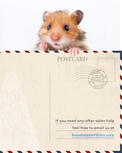 BUCATSTATE Hamster Cage 3.0, Large Hamster Enclosure (47in, White) | 7.8 ft² Small Animal Habitat with Deep Bedding Space for Hamster Enrichment, Stackable Aluminum Frame, Front & Top Access - color: White, size: 47.0"L x 23.6"W x 25.5"H