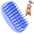 Bath Brush for Pet Grooming & Massage - Rubber Scrubbing Brush for Showers, Ideal for Long & Short Haired Dogs and Cats, Essential Puppy Accessory, Long Pins [We Love Doodles] | Best Dog Scrubber for Bath, Curry Brush For Puppy, Essential Pet Bathing Supp