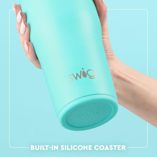 Swig Life 30oz Leakproof To-Go Tumbler with Handle, Liberty Belle | Leakproof Lid - Triple Insulated Stainless Steel - Handle & Straw Included - Cup Holder Friendly - Dishwasher Safe - color: Liberty Belle