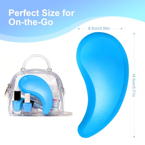 Small Dog Brush, Skin-friendly Soft Bristles (Blue) | Puppy Hair Brush, Massage and Bath Supplies, Pet Grooming Tool for Teddy, Yorkies, Maltese, Shih Tzu, Chihuahua - color: Blue