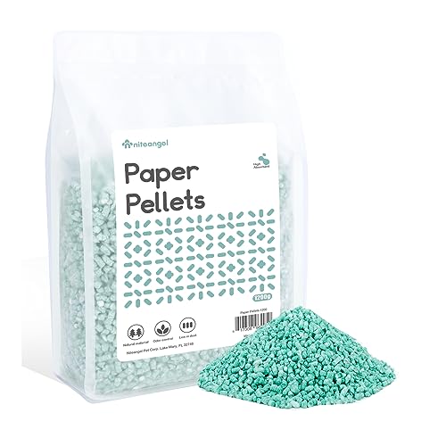 Niteangel Hamster Paper Pellets Bedding 1.8LB / 850g Small Aninam Bedding for Syrian Dwarf Hamsters Gerbils Mice Mouse Lemming Degus or Other Small-Sized Pets (Moss Green) - color: Moss Green