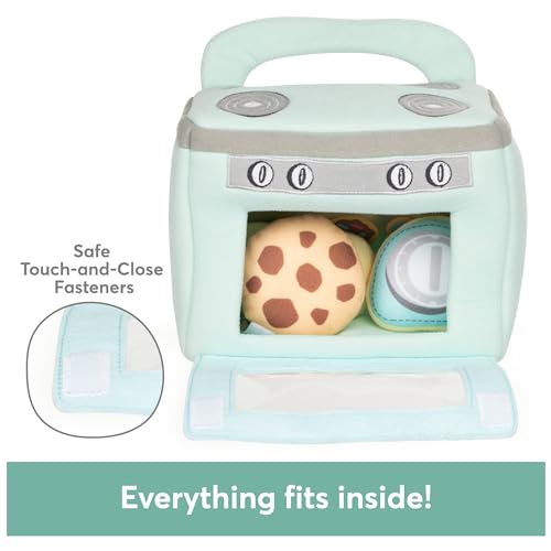Baby GUND My First Baking Plush Playset with Sounds, Rattle, Squeaks and Crinkles, Ultra Soft Plush Sensory Toy for Babies and Newborns - style: Baking Playset