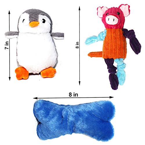 Jalousie Multipack Dog Squeaky Toys Strong Almost Indestructible, with Added Liner for Longer Play Dog Chew Toys (5 Pack Tough) - color: 5 Pack Tough