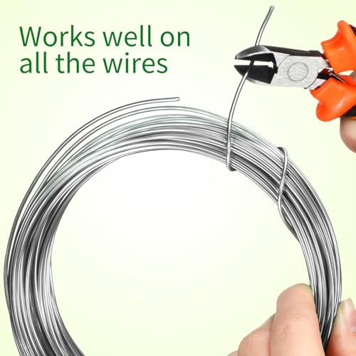 Mudder 5 Roll Aluminum Bonsai Training Wire Tree 160 Feet Total with Bonsai Wire Cutter Anodized Training for Holding Branches Small Trunks(1/1.5/2.0mm,Modern) - color: Modern, size: 1/1.5/2.0mm