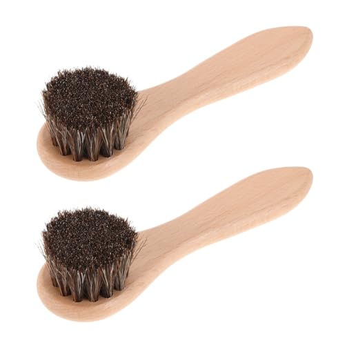 PRETYZOOM Hamster Grooming Brush Soft Bristle Small Pet Bath Brush with Handle 6.10 in for Guinea Pigs Rabbits Hamsters Gentle Shedding Cleaning and Massage