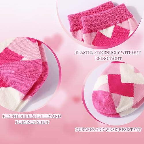 Jeasona Women's Cute Socks Fun Gifts for Wife Mom Daughter Girlfriend | Funny Gifts as Birthday Christmas Anniversary Mother’s Day - color: Pink