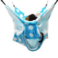 LEFTSTARER Rat Ferret Sugar Glider Cage Hammock Bedding Small Pet Cage Accessories Toy Triple-Layer Hammock Bedding for Hamster Guinea Pig Sugar Glider Rat Ferret Chinchilla Playing Sleeping (Blue) - color: Blue