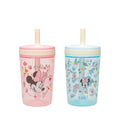 Zak Designs Disney Minnie Mouse Kelso Toddler Cups For Travel or At Home, 15oz 2-Pack Durable Plastic Sippy Cups With Leak-Proof Design is Perfect For Kids (Minnie Mouse) - color: Disney Minnie Mouse