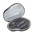 Hermitshell Hard Travel Case for Logitech MX Master 4 / MX Master 3 /MX Master 3S Advanced Wireless Mouse-2.0 Upgrade Version No Shake (Black) - color: Black