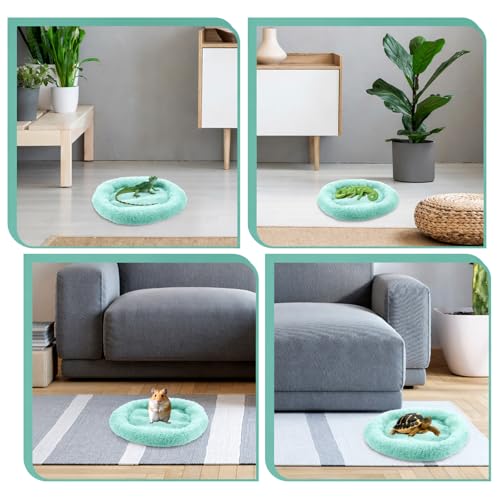 Small Hamster Beds with Plush, 5.51Inch Warm Guinea Pig Beds | Tiny Pet Hideout for Small Dwarf Rabbits Hedgehog Squirrel Ferret
