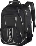 18.4 inch Gaming Laptop Backpacks,Big Capacity TSA Friendly RFID Anti Theft Pocket College Heavy Duty Computer Work bag for Men - color: Grey