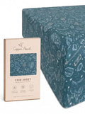 Copper Pearl Premium Knit Crib Sheets for Boys and Girls: Breathable, Soft, Fitted for Standard Mattresses, Baby Registry or Shower Gift, Hogwarts - color: Hogwarts