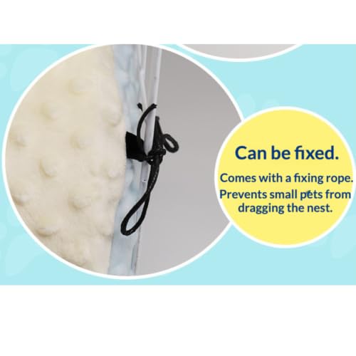 Small Pet Hideout No Bottom Guinea Pig Rabbit Cave Toilet Cover (Pink,X-Large) - color: Pink, size: X-Large