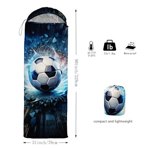 AILONEN Midnight Meow Sleeping Bag, Charcoal Cat Eyes Crescent Graphic, Portable Camp Sack Sleepover Style - color: S228