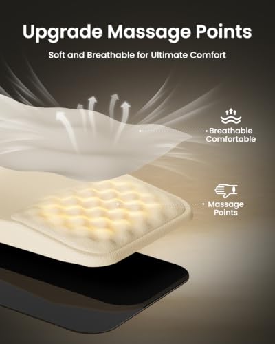 ProtoArc MP50 Ergonomic Mouse Pad with Wrist Support, Lycra Surface, Beige | 8° slope & massage points, soft memory foam, Large 12x8 Inches, Non-slip base. Relieves wrist strain for office & home - color: Beige Lycra
