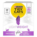 Purina Tidy Cats LightWeight With Glade Clean Blossoms Multi-Cat, Clumping, Low Dust, Scented Cat litter - 17 lb. Box - color: Other, size: 17 Pound (Pack of 1)