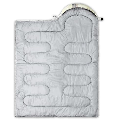 Sleeping Bags for Adults and Kids Backpacking Camping Sleeping Bags for Girls and Boys Lightweight Waterproof Cold/Warm 3-Season - color: Cartoon Sports Ball City Skyline