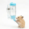 Strong Magnetic Hamster Water Bottle with Holder, 2.7oz No Drip Small Animal Water Bottle for Glass Tanks, Hamsters, Gerbils, Mice, Rats, BlueZ9476-5