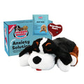 Snuggle Puppy Heartbeat Dog Toy for Puppies, Real-Feel Heartbeat, Calming Sleep Aid and Crate Training Comfort Toy with Heat Pack, Medium Breed Buddies Bernese Mountain Dog - color: Bernese