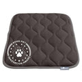 Paw Inspired Washable Padded Crate Mats for Dogs, Gray, 23x17 Inch | Fits 24-inch Kennels, Leakproof, Waterproof Bottom, Plush Dog Pad, Pet Bed - color: Gray, size: 24 Inch