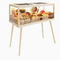 PROLEE Hamster Cage Chewproof, Mice and Rat Habitat with Transparent Sides, Hamster Cage with Openable Mesh Top, Solid Built with Lock Design and Leg Stand, 48" inch - size: 48.0"L x 20.0"W x 47.5"H