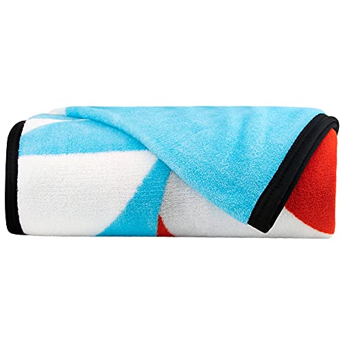 Franco Kids Bedding Super Soft Plush Micro Raschel Blanket, 62 in x 90 in, Mario - color: Mario, size: 62 in x 90 in