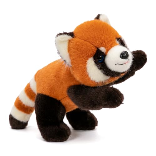 YUKOUQIAN Red Panda Stuffed Animal Cute Plush Doll Toy 10 inch for Girls Boys Christmas (papa red pand 30) - style: papa red pand 30