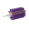Weaver Leather Mini Roto Brush for Livestock, Wool/Hair Stimulating and Grooming Brush for Goat Sheep Cattle, Use with Drill, Coat Deshedding Tool