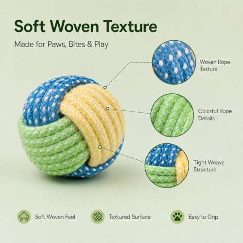 No Catnip Cat Toy Balls, 6 Pack Crinkle Chew Toys for Indoor Cats (Lime) - color: Lime