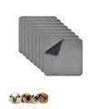 Guinea Pig Bedding, Cage Liners, Washable, Reusable & Leakproof | Premium Fleece Material, Instant Absorbent, Anti-Slip Bottom, Ideal Pee Pads for Small Animals. 12"x12", 8 Pack, Gray - size: 12"x12" (8 Pack)