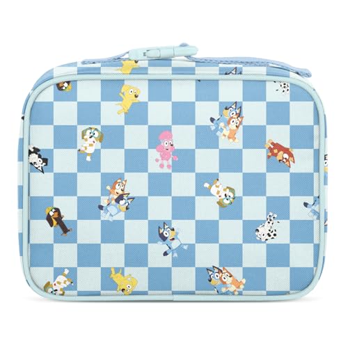 Simple Modern Bluey Kids Lunch Box & Insulated Lunch Bag for School | Hadley Cute Lunch Box for Girls, Boys, Toddlers | Fits Bento Box, Lunch Containers | Small Lunch Bag | Checkmate - color: Bluey: Checkmate