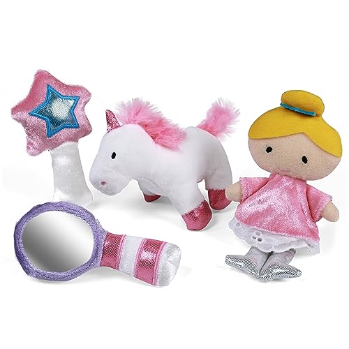 GUND Baby Princess Castle 5-Piece Sensory Plush Toy Playset for Babies - style: Princess Castle