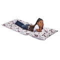 Marvel Spiderman to The Rescue Red, White, and Blue Deluxe Easy Fold Toddler Nap Mat - color: Minnie Mouse I am Awesome