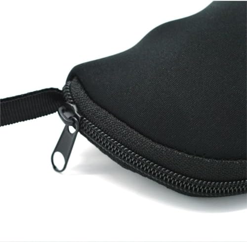 Soft Storage Case for Logitech M570 Wireless Trackball Mouse | M570 Mouse Neoprene Travel Carrying Case - Upgrade Version No Shake (Black, Case Only)