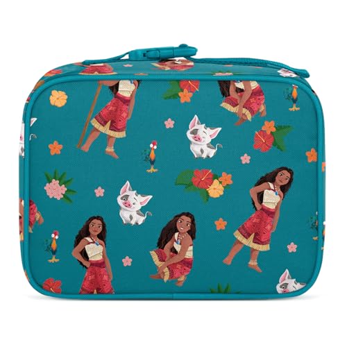 Simple Modern Disney Moana Kids Lunch Box & Insulated Lunch Bag for School | Hadley Cute Lunch Box for Girls, Boys, Toddlers | Fits Bento Box, Lunch Containers | Small Lunch Bag | Moana Oceana - color: Disney: Moana Oceana