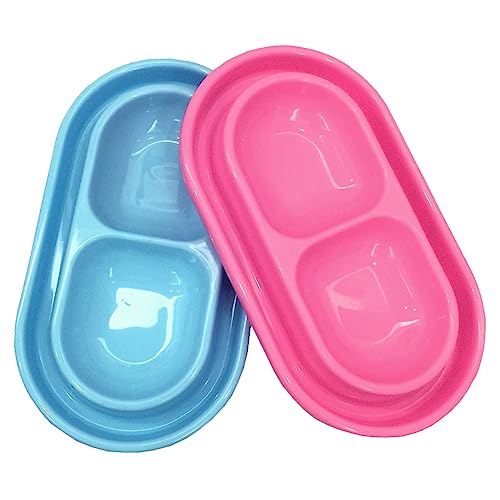 Cat Kitten Dish Dog Puppy Feeder Pet Bowl Ants go Away Grey, S | Ant Proof Cat Food Bowl, No Spill Dish, Outdoor Feeding, Deep Wide Water Moat, Ants Barrier Blocks Ants, Lightweight Plastic - color: Grey, size: Small