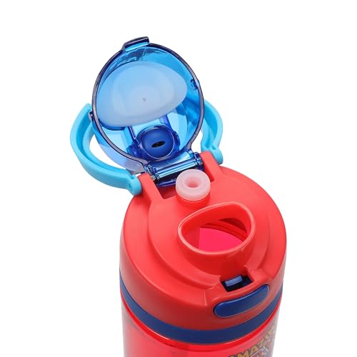 Bioworld Spider-Man Classic The Amazing Spider-Man Red 24 Oz Plastic Water Bottle With Dual Spout Lid - color: The Amazing Spider-Man Red