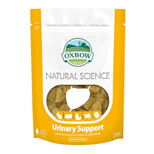 Oxbow Natural Science Urinary Supplement for Rabbits & Guinea Pigs, 4.2 oz | Timothy Hay Urinary Supplement, For Rabbits, Guinea Pigs & Chinchillas, Made with Cranberry, Astragalus Root, Pumpkin Seed