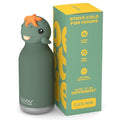 asobu Bestie Water Bottle, Cute Collectible Character, Leak Proof, BPA Free | 16 oz, Stays Cold 24 Hours, Double Wall Vacuum Insulation, Food Grade Stainless Steel, Spill Resistant, Great Gift Idea - color: SHELDON THE TURTLE