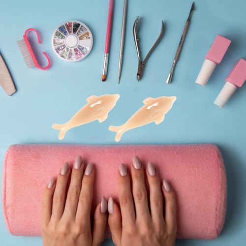 4pcs Manicure Tool Animal Shaped Nail Brush Multipurpose Nail Surface Powder Brush Random Color