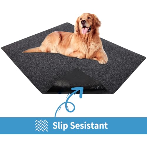 Kennel Pad Dog Crate Mat Liner, 36" x 24" - 1 Pack | Waterproof, Non-Slip, Washable Puppy Pee Pad for Kennel Training - Under Pet Cage to Protect Floors, Thin Cut to Fit Design - size: 24" x 36" - 1 Pack