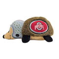 NCAA Ohio State Buckeyes Plush Hedgehog Toy for Dogs & Cats, Cool Soft Pet Toy for Fun and Interactive Play, Dog Chew Toy with Squeaker, Licensed Hot Pet Toy - color: Ohio State Buckeyes